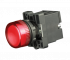 Лампа сигнальная в пластиковом корпусе LED 230В красная