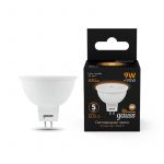 Лампа светодиодная Black 9Вт MR16 софит 3000К тепл. бел. GU5.3 830лм GAUSS 101505109 Лампа светодиодная Black 9Вт MR16 софит 3000К тепл. бел. GU5.3 830лм GAUSS 101505109