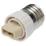 Переходник цокольный E27-G9 бел. Rexant 11-8858 Переходник цокольный E27-G9 бел. Rexant 11-8858