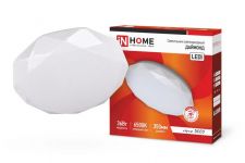 Светильник светодиодный DECO ДАЙМОНД 36Вт 230В 6500К 2340лм 350мм IN HOME 4690612033730