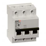 Выключатель автоматический модульный 3п C 32А 4.5кА ВА47-29-3C32-УХЛ3 КЭАЗ 141616 Выключатель автоматический модульный 3п C 32А 4.5кА ВА47-29-3C32-УХЛ3 КЭАЗ 141616