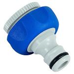 Штуцер резьбовой с переходником 12мм-19мм (1/2-3/4) внутр. резьба. пластик. TPR (20/200) Green Apple Б0003114 Штуцер резьбовой с переходником 12мм-19мм (1/2-3/4) внутр. резьба. пластик. TPR (20/200) Green Apple Б0003114