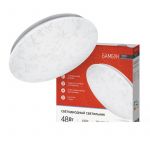 Светильник светодиодный DECO 48Вт 230В 6500К 3120лм 350х55мм БАМБУК IN HOME 4690612038605 Светильник светодиодный DECO 48Вт 230В 6500К 3120лм 350х55мм БАМБУК IN HOME 4690612038605