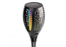 Светильник светодиодный SLR-S11-RGB садовый эффект факела 33LED 58см IP44 (3 варианта установки) солнечная батарея ФАZА 5040823 Светильник светодиодный SLR-S11-RGB садовый эффект факела 33LED 58см IP44 (3 варианта установки) солнечная батарея ФАZА 5040823