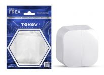 Выключатель 2-кл. ОП Frea 10А IP20 250В АБС-пластик бел. TOKOV ELECTRIC TKE-FR-V2-C01 Выключатель 2-кл. ОП Frea 10А IP20 250В АБС-пластик бел. TOKOV ELECTRIC TKE-FR-V2-C01