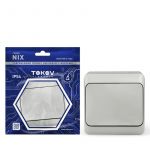 Переключатель 1-кл. ОП Nix 10A IP54 250В сер. TOKOV ELECTRIC TKE-NX-P1-C06-IP54 Переключатель 1-кл. ОП Nix 10A IP54 250В сер. TOKOV ELECTRIC TKE-NX-P1-C06-IP54