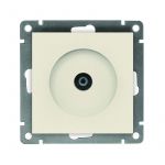 Розетка телевизионная TV 1-м СП Афина механизм сл. кость (ivory) Universal A0027-I Розетка телевизионная TV 1-м СП Афина механизм сл. кость (ivory) Universal A0027-I