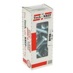 Болт DIN933 с шестигранной головкой М8х40 оцинк. (уп.25шт) Tech-KREP 105210 Болт DIN933 с шестигранной головкой М8х40 оцинк. (уп.25шт) Tech-KREP 105210