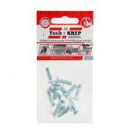 Винт DIN965 с потайной головкой М4х10 оцинк. (уп.10шт) Tech-KREP 102988 Винт DIN965 с потайной головкой М4х10 оцинк. (уп.10шт) Tech-KREP 102988