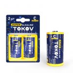 Элемент питания алкалиновый С/LR14 (блистер 2шт) TOKOV ELECTRIC TKE-ALS-LR14/B2 Элемент питания алкалиновый С/LR14 (блистер 2шт) TOKOV ELECTRIC TKE-ALS-LR14/B2