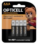 Элемент питания алкалиновый AAA/LR03 (блист. 4шт) Professional Opticell 5052002 Элемент питания алкалиновый AAA/LR03 (блист. 4шт) Professional Opticell 5052002