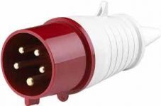 Вилка переносная 025 32А 3P+PE+N 380В IP44 ВП-102 DEKraft 26006DEK Вилка переносная 025 32А 3P+PE+N 380В IP44 ВП-102 DEKraft 26006DEK