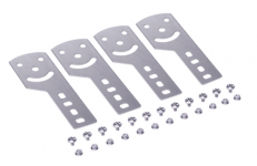 Пластина крепежная GSV H80 (4шт) в комплекте с крепежными элементами для монтажа DKC 30014K Пластина крепежная GSV H80 (4шт) в комплекте с крепежными элементами для монтажа DKC 30014K