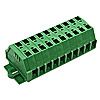 Клеммник нажимной SH331-5.0-10P1 (green) Клеммник нажимной SH331-5.0-10P1 (green)