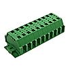 Клеммник нажимной SH331-7.0-10P1 (green) Клеммник нажимной SH331-7.0-10P1 (green)