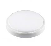 Светильник светодиодный "Банник" PBH-PC2-RA 12Вт 4000К IP65 ЖКХ кругл. пылевлагозащ. бел. JazzWay 1035660