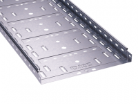 Лоток листовой перфорированный 400х100 L3000 сталь 1мм DKC 35345 Лоток листовой перфорированный 400х100 L3000 сталь 1мм DKC 35345