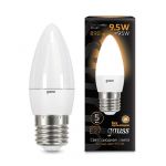 Лампа светодиодная Black Candle E27 9.5Вт 3000К Gauss 103102110 Лампа светодиодная Black Candle E27 9.5Вт 3000К Gauss 103102110