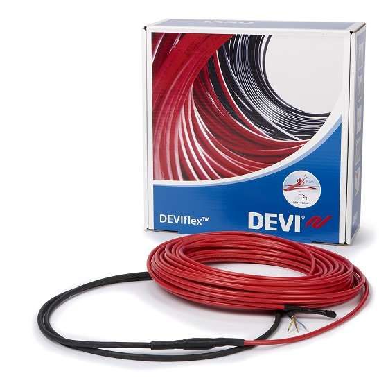 Комплект "Теплый пол" (кабель) двухжильный DEVIflex 18T 1220Вт 68м DEVI 140F1245