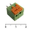 Клеммник нажимной XY122V-2 (5.08mm) Клеммник нажимной XY122V-2 (5.08mm)