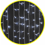 Гирлянда светодиодная 61 865 NGF-C01-357CW-8-2х1.5m-230-TR-IP20 NAVIGATOR 61865