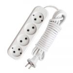 Удлинитель 4х5м без заземл. 10А IP20 Е-204 ПВС 2х0.75 АБС-пластик UNIVersal 9631969 Удлинитель 4х5м без заземл. 10А IP20 Е-204 ПВС 2х0.75 АБС-пластик UNIVersal 9631969