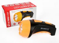 Фонарь аккумуляторный LED3804 4LED аккум. SLA 220В пластик. черн./желт. (кор.) Ultraflash 9215 Фонарь аккумуляторный LED3804 4LED аккум. SLA 220В пластик. черн./желт. (кор.) Ultraflash 9215