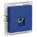Розетка компьютерная AtlasDesign RJ45 кат.5E механизм аквамарин SE ATN001183 Розетка компьютерная AtlasDesign RJ45 кат.5E механизм аквамарин SE ATN001183