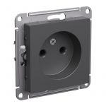 Розетка AtlasDesign 16А без заземл. без шторок механизм базальт SE ATN001441 Розетка AtlasDesign 16А без заземл. без шторок механизм базальт SE ATN001441