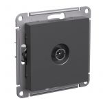 Розетка телевизионная TV AtlasDesign коннектор механизм базальт SE ATN001493 Розетка телевизионная TV AtlasDesign коннектор механизм базальт SE ATN001493