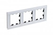 Рамка 3-м AtlasDesign Nature стекло бел. SE ATN320103 Рамка 3-м AtlasDesign Nature стекло бел. SE ATN320103