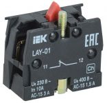 Блок контактный 1р для LAY5 IEK BDK11 Блок контактный 1р для LAY5 IEK BDK11