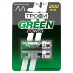 Аккумулятор AA/HR6-2BL 2100мА.ч (блист.2шт) Трофи C0032099 Аккумулятор AA/HR6-2BL 2100мА.ч (блист.2шт) Трофи C0032099