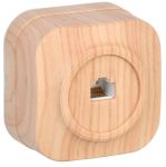 Розетка компьютерная 1-м ОП Glory РК10-ХС сосна IEK EKH10-K34 Розетка компьютерная 1-м ОП Glory РК10-ХС сосна IEK EKH10-K34