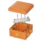 Коробка ответвительная FS 100х100х50мм 6р 450В 6А 4кв.мм с каб. вводами и клеммн. IP56 пластик. DKC FSB11604 Коробка ответвительная FS 100х100х50мм 6р 450В 6А 4кв.мм с каб. вводами и клеммн. IP56 пластик. DKC FSB11604
