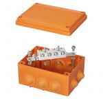 Коробка ответвительная FS 150х110х70мм 4р 450В 32А 10кв.мм нерж. контакт с каб. вводами и клеммн. IP55 пластик. DKC FSK21410 Коробка ответвительная FS 150х110х70мм 4р 450В 32А 10кв.мм нерж. контакт с каб. вводами и клеммн. IP55 пластик. DKC FSK21410