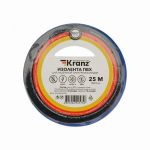 Изолента ПВХ 0.13х15мм 25м син. Kranz KR-09-2105 Изолента ПВХ 0.13х15мм 25м син. Kranz KR-09-2105