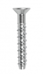 Анкер-шуруп для бетона с потайной головкой, 6x75 мм, горячеоцинкованный Анкер-шуруп для бетона с потайной головкой, 6x75 мм, горячеоцинкованный