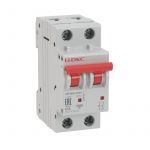 Выключатель автоматический модульный 2п C 6А 6кА YON MD63 DKC MD63-2C6-6 Выключатель автоматический модульный 2п C 6А 6кА YON MD63 DKC MD63-2C6-6