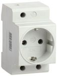 Розетка силовая РАр10-3-ОП с заземл. на DIN-рейку IEK MRD10-16 Розетка силовая РАр10-3-ОП с заземл. на DIN-рейку IEK MRD10-16