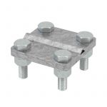 Соединитель пруток-полоса с раздел. пластиной DKC NG3102 Соединитель пруток-полоса с раздел. пластиной DKC NG3102