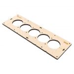 Шаблон для подрозетников c 5 отв. d68мм Expert EKF sh-d68-5 Шаблон для подрозетников c 5 отв. d68мм Expert EKF sh-d68-5