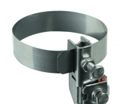 Зажимной хомут заземления труб, d = 17,5 - 48 мм Зажимной хомут заземления труб, d = 17,5 - 48 мм