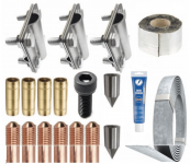 Комплект заземления омедненный треугольником 9 метров (d=16 мм х 1,5 м) 3 очага х 3 метра Комплект заземления омедненный треугольником 9 метров (d=16 мм х 1,5 м) 3 очага х 3 метра