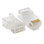 Коннектор RJ-45 неэкранированный 8P8C 30мкд кат.6 универс. (уп.20шт) TeraLINK PRO EKF TRP-PLUG-6UTP-20 Коннектор RJ-45 неэкранированный 8P8C 30мкд кат.6 универс. (уп.20шт) TeraLINK PRO EKF TRP-PLUG-6UTP-20