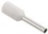Наконечник НШВИ 0.75-08 бел. (уп.100шт) IEK UGN10-C75-02-08