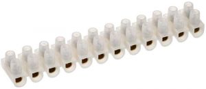 Колодка клеммная ЗВИ-60 6-16кв.мм 12 пар ПВХ полиэтилен IEK UZV1-060-16 Колодка клеммная ЗВИ-60 6-16кв.мм 12 пар ПВХ полиэтилен IEK UZV1-060-16