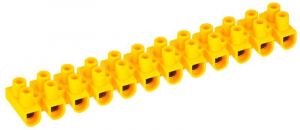 Колодка клеммная ЗВИ-30 н/г 6-16кв.мм 12 пар желт. IEK UZV7-030-10 Колодка клеммная ЗВИ-30 н/г 6-16кв.мм 12 пар желт. IEK UZV7-030-10