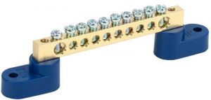 Шина нулевая ШНИ-6х9-10 У2-С на 2-х. угл. изол. IEK YNN10-69-10C2-K07 Шина нулевая ШНИ-6х9-10 У2-С на 2-х. угл. изол. IEK YNN10-69-10C2-K07