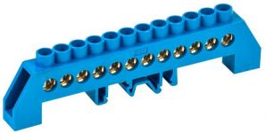 Шина нулевая в комб. DIN-изол. "Стойка" ШНИ-8х12-12-КС-С IEK YNN10-812-12DP-K07 Шина нулевая в комб. DIN-изол. "Стойка" ШНИ-8х12-12-КС-С IEK YNN10-812-12DP-K07